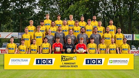 Vordere Reihe von links: Tom Stickling, Carlo Sorci, Jonas Kreickenbaum, Dennis Martens, Marco Berenspöhler, Alexander Leier, Phil Schnathmann, Till Maasjost, Nils Hohmann, Marvin Gellermann, Umut Uyanik

2. Reihe von links: Leon Schmidt, Fynn Blomberg, Athletiktrainerin Lisa Schlüter, Torwarttrainer Christian Brinkhaus, Betreuer Dennis Lange, Co-Trainer Peter Kamp, Trainer Maximilian Grove, Felix Frosch, Nico Thieschnieder

3. Reihe von links:	Frederik Echterhoff, Felix Sczepurek, Pascal Hanna, Fabio Kristkowitz, Maurice Cord-Brüning, Lennart Brink, Fabian Bürmann, Bastian Just

4. Reihe von links: Marcello Romeo Block, Joel Kirsch, Christian Höwelberend, Kevin Holtermann, Oliver Bollwicht

Auf dem Foto fehlen: Jannik Hustemeier, Physiotherapeutin Christin Kowalski, Sportlicher Leiter Dominic Pickert