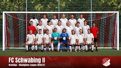 Mannschaftsfoto: Herren - 2. Mannschaft - FC Schwabing 56 - Saison 26/27