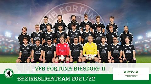 Bezirksligateam VfB Fortuna Biesdorf II.Herren
