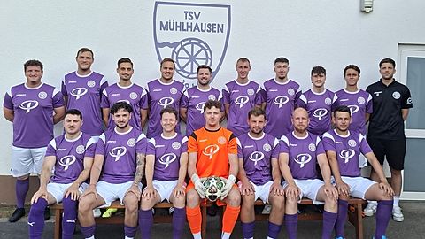 Mannschaftsfoto: Herren - 1. Mannschaft - TSV Mühlhausen 1964 - Saison 26/27