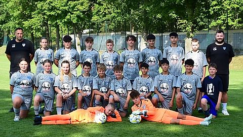 Mannschaftsfoto: C-Jugend (U15) II - SV 09 Arnstadt - Saison 25/26