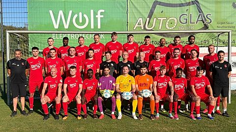Mannschaftsfoto: Herren - 1. Mannschaft - FSV Büchenau - Saison 26/27