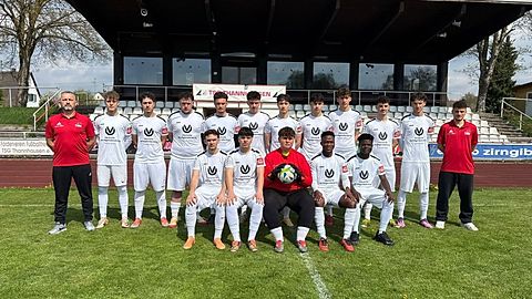 Mannschaftsfoto: A-Jugend (U19) - TSG Thannhausen - Saison Frühjahr 26