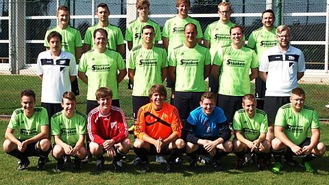 h.lnr. Klesper , Siepdraht , Geuenich , B.Nießen , Rother , Mankowski
m. l.n.r.: Trainer Alex Steffens , Bach , Eisenbraun, Eulberg ,Vlatten,Kämmerling
v.l.n.r.  Hoffmann , Kohnen , Weyers ,Niemeier ,S.Nießen ,Mumm ,Klesper