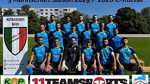 Mannschaftsfoto: Herren - 3. Mannschaft - SV Italia 1965 München - Saison 25/26