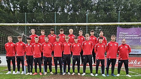 Mannschaftsfoto: B-Jugend (U17) - Quakenbrücker SC - Saison Herbst 25