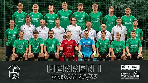 Mannschaftsfoto: Herren - 1. Mannschaft - Lenggrieser SC - Saison 26/27