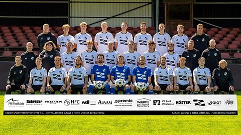 Mannschaftsfoto: Herren - 1. Mannschaft - Heider SV - Saison 26/27