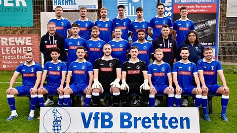 Mannschaftsfoto: Herren - 2. Mannschaft - VfB Bretten - Saison 25/26