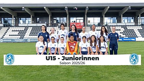 Mannschaftsfoto: U15-Juniorinnen - SSVg Velbert - Saison 25/26