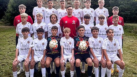 Mannschaftsfoto: D-Jugend (U13) - SG Orlen - Saison 25/26