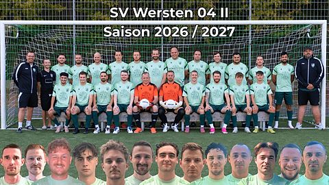 Mannschaftsfoto: Herren - 2. Mannschaft - SV Wersten 04 - Saison 26/27