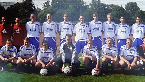 H.v.l. Volker Haas (Trainer), Christian Becker, Oliver Fischer, Volker Pittroff, Sascha Heuss, Rene Hofmann, Thomas Schmidt, Stefan Schweinem, Maik Brunzendorf 
V.v.l. Dominik "Stig" Friedrich, Holger Penirschke, Marc Frieser, Dirk Schäffer, Stefam Töpfer, Andreas Lang, Björn Pfaff