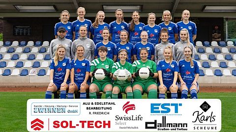 Mannschaftsfoto: Frauen - 1. Mannschaft - Blau-Weiss Hollage - Saison 26/27