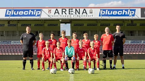 Mannschaftsfoto: D-Jugend (U13) - ZFC Meuselwitz - Saison 25/26