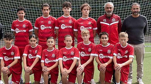 Mannschaftsfoto: C-Jugend (U15) - VfR Würselen - Saison 25/26