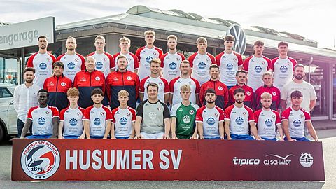 Mannschaftsfoto: Herren - 1. Mannschaft - Husumer SV - Saison 25/26