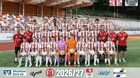 Mannschaftsfoto: Herren - 1. Mannschaft - BSV Menden - Saison 26/27