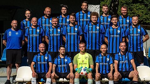 1. Reihe (v.l.): Denny Krüger, Michel Füger, Anton Schieske, Ronny Schott, Steffen Katzberg
2. Reihe (v.l.): Robert Wagner (Trainer), Rico Ramm, Toni Felsch, David Goldammer, Max Wilhelm Jakob, Lukas Vieweg, Sören Flämig
3. Reihe (v.l.): David Neufert, Martin Frauenholz, Maximilian Teichert, Sebastian Siebert, Florian Tantow, Martin Emmert