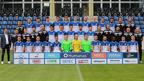 Teamfoto 1.FC Magdeburg Saison 2020-21
