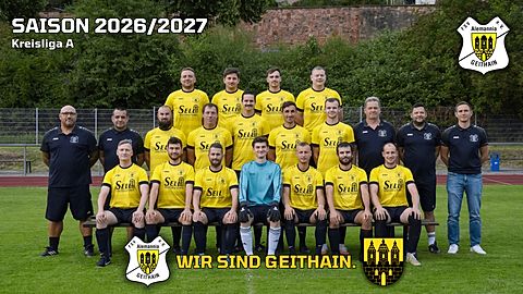 Mannschaftsfoto: Herren - 1. Mannschaft - FSV Alemannia Geithain - Saison 26/27