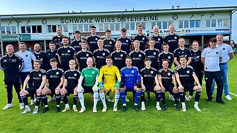 Mannschaftsfoto: Herren - 1. Mannschaft - SV Schwarz-Weiß Osterfeine - Saison 25/26