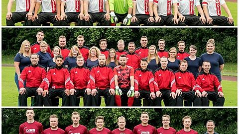 Die 3. Herren in dreifacher Ausführung