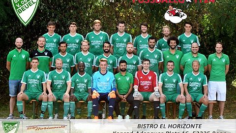 Das Bistro El Horizonte und Fussballgott 24 präsentieren die 1. Mannschaft