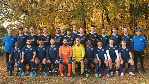 Mannschaftsfoto der Saison 2024/25 vom Weißenseer FC III