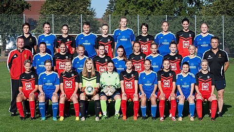 Verbandsliga:
Oberer Reihe von links: Uschi Friedrich (Spielleiterin 2. Mannschaft SVJ), Tatjana Simmank, Diandra Mader, Sina Maier, Viola Winter, Vera Langkamp, Sandra Schraff, Barbara Eckle, Nadine Pflum, Tina Schwantzer
  
Mittlere Reihe: Markus Durst (Abteilungsleiter), Lisa Oberdorfer (Spielleiterin 2. Mannschaft FCB), Pina Staudenecker, Elena Vosseler, Jennifer Häberle, Larissa Seibold, Christine Schwarz, Lisa Jagode, Martha Püschel, Selina Wachter, Hans-Joachim Struhtz (Trainer 1. Mannschaft)
  
Vordere Reihe: Chantal Bachteler (Co-Trainerin 1. Mannschaft u. Spielleiterin 1. Mannschaft), Myriam Denner, Carolin Sedler, Jessica König, Anna Blenk, Katja Weber, Nadine Knupfer, Lisa Sedler, Michaela Volk, Verena Luigart
  
Es fehlen: Nicole Augat, Daniela Borgemeister, Annika Frank, Tine Henne, Kim Celine Klapper, Corinna Konrad, Gisela Schulz, Cornelia Steinle, Simone Summerer, Natalie Gogeißl  (Spielleiterin 2. Mannschaft FCB), Elena Mayr, Tamara Müller, Alina Urban, Andrea Unseld