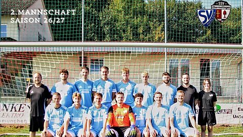 Mannschaftsfoto: Herren - 2. Mannschaft - SSV Obermeitingen - Saison 26/27