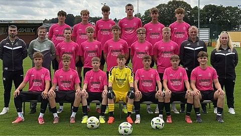 Mannschaftsfoto: B-Jugend (U17) - SV Sparta Werlte - Saison Herbst 26
