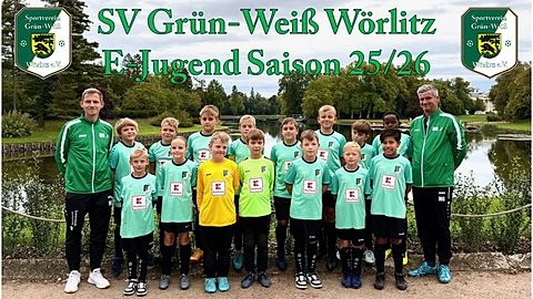 Mannschaftsfoto: E-Jugend (U11) - SV Grün-Weiß Wörlitz - Saison Herbst 25