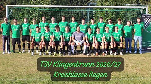 Mannschaftsfoto: Herren - 1. Mannschaft - TSV Klingenbrunn - Saison 26/27