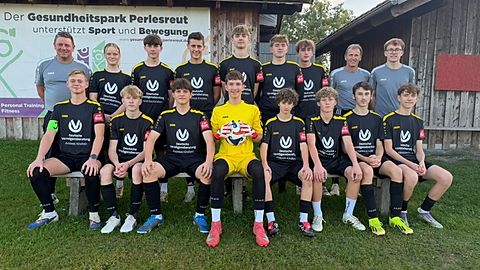Mannschaftsfoto: B-Jugend (U17) - SV Perlesreut - Saison Herbst 26