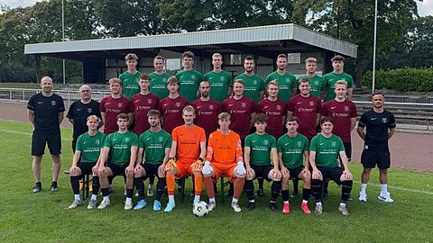 hinten v.l.: Til Reinel, Finn Ortmann, Nick Lübbers, Niklas Benjak, Jason Grinke, Patrick Mucke, Fabio Raafkes, Simon Humbert 
Mitte v.l.: Co-Trainer Rafael Backherms, Betreuer Andreas Süme, Jonas Humbert, Luca Wittrock, Piet Reinel, Daniel Bottek, Daniel Peters, Maurice Kopetz, Sebastian Kohnen, Markus Peters, Trainer Waldemar Bressel 
Vorne v.l.: Marten Eilermann, Henning Plassonke, Leo Albrecht, Simon Poggemann, Luca Niemann, Nikolai Abraham, Marlon Magga, Jan Krummen-Bojer