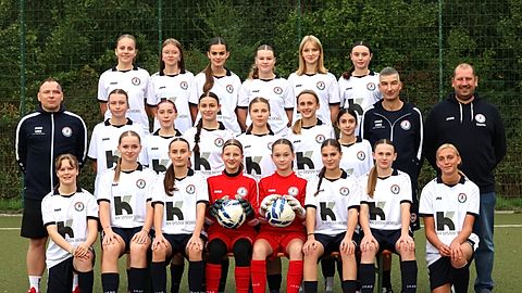 Mannschaftsfoto: U17-Juniorinnen - VfL Holsen - Saison 26/27
