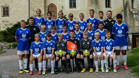 Mannschaftsfoto: D-Jugend (U13) II - SV Germania 08 Roßlau - Saison 25/26