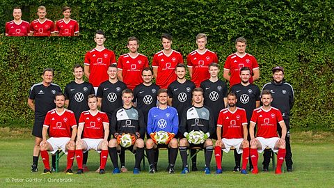 Hinten von links: Jannis Oberwestberg, Markus Moormann, Felix Glandorf, Gabriel Placke, Manuel Flohre. 
Mitte von links: Trainer Andreas Cabus, Timo Niebrügge, Henri Meier zu Farwig, Tim Kuschel, Jonas Meier zu Farwig, Fabian Rüters, Marius Polinski, Trainer Jannik Loch. 
Vorne von links: Frederik Kuschel, Timo Hartfiel, Jan Erik Schötz, Malte Strotmann, Nils Kohlmeyer, Rabea Houchee, Micha Jansing. 
Es fehlen (von links): Dennis Beckmann, Lukas Meier zu Farwig, Paul Siek. 