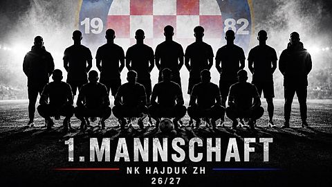 Mannschaftsfoto: Herren - 1. Mannschaft - NK Hajduk ZH - Saison 26/27
