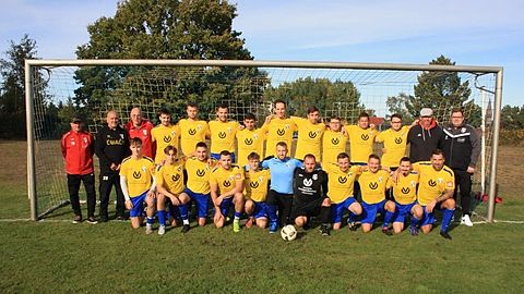 Mannschaftsfoto: Herren - 1. Mannschaft - SV Blau-Gelb Hosena 1899 - Saison 25/26