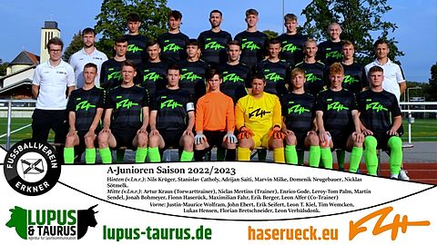 Hinten: Nils Krüger, Stanislav Catholy, Adrijan Saiti, Marvin Milke, Domenik Neugebauer, Nicklas Sötmelk.
Mitte: Artur Kraus (TW-Trainer), Niclas Mertins (Trainer), Enrico Gode, Leroy-Tom Palm, Martin Sendel, Jonah Bohmeyer, Fionn Haserück, Maximilian Fahr, Erik Berger, Leon Alfer (Co-Trainer).
Vorne: Justin-Maurice Wolfram, John Ebert, Erik Seifert, Leon Kiel, Tim Wemcken, Lukas Hensen, Florian Bretschneider, Leon Verhülsdonk.