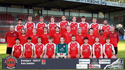Mannschaftsfoto: Herren - 3. Mannschaft - FC Eintracht Rheine - Saison 26/27