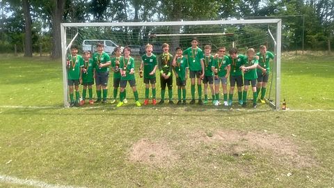 Mannschaftsfoto: C-Jugend (U15) - SV Lokomotive Jerichow - Saison 25/26