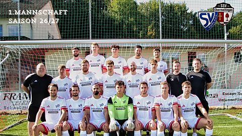 Mannschaftsfoto: Herren - 1. Mannschaft - SV Hurlach - Saison 26/27