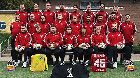 Mannschaftsfoto: Herren - 2. Mannschaft - FC Rot-Weiß Berrendorf 1926 - Saison 25/26