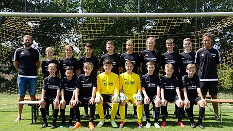 Mannschaftsfoto FC Meisenheim C2-Junioren Saison 2018/2019