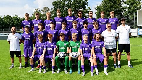 Obere Reihe von links nach rechts:

Oscar Stoll, Julian Herr, Tim Grönemeier, Nils Baumgärtner, Halil Döring; Taha Souayeh, Emir Cici, Danis Sadikovic, Levin Kleinheinz

Mittlere Reihe von links nach rechts:

Martin Fritz (Cheftrainer), Rocco Rodofile, Jonas Itzin, Moritz Kölsch, Silvan Hirn, Tamer Abu Zaineh, Sam Ruf, Carsten Sefried (Cotrainer), Alexander Herr (Cotrainer)

Untere Reihe von links nach rechts:

Lukas Boht, Maddox Hucker, Niclas Cullmann, Niklas Spronk, Benjamin Steckas, Christian Wölfle