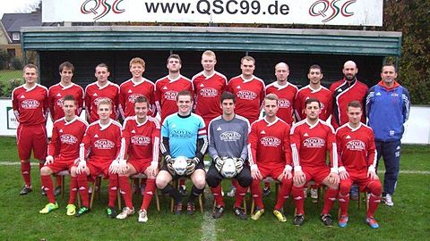 obere Reihe v.l.n.r.: Philipp Reihs, Marco Soares, Markus Feldkamp, Christian Schreiter, Daniel Preuth,  Philipp Fischer, Max Zaun, Frederic Müller, Christos Tsibliaridis, Marco Löwenau (Co- &amp; TW-Trainer), Dzemil Bajric (Trainer)
untere Reihe v.l.n.r.: Lars Engebrecht, Sven Schohaus, Marco Salecker, Till Puncak (C), Enrico Bergfeld, Niklas Stöver, Frederic Becker, Benny Kretzschmar

Es fehlen: Jakob Meeßmann, Eike Wischmeier, Philipp Berger, Dennis Bredau, Peter Nickel (Betreuer)