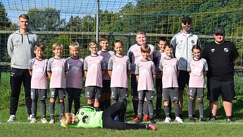 Mannschaftsfoto: E-Jugend (U11) - SV Teuchern - Saison Herbst 26